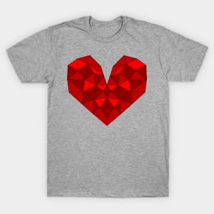 Crystal heart. T-Shirt